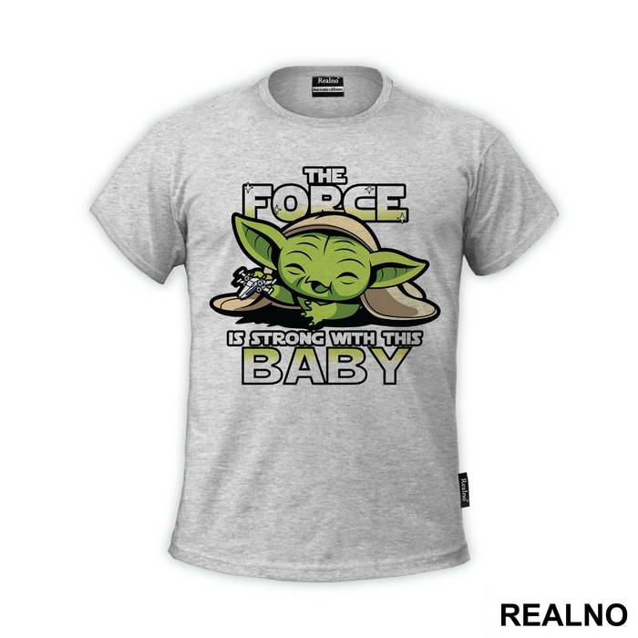 The Force Is Strong With This Baby - Yoda - Star Wars