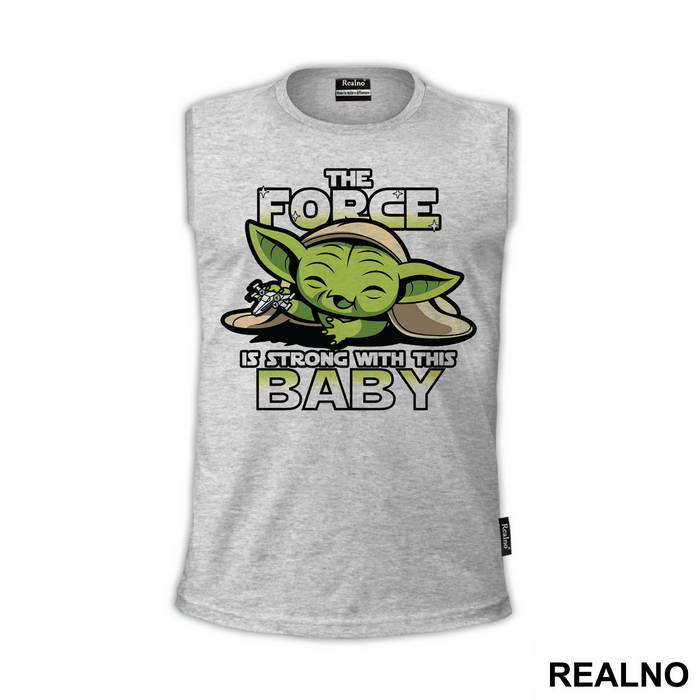 The Force Is Strong With This Baby - Yoda - Star Wars