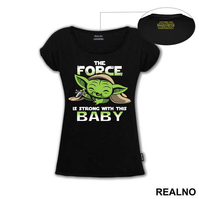 The Force Is Strong With This Baby - Yoda - Star Wars