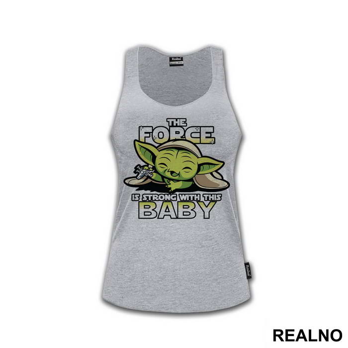The Force Is Strong With This Baby - Yoda - Star Wars