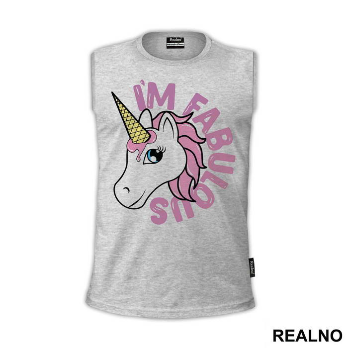 Im Fabulous Ice Cream Cone  - Unicorn - Jednorog - Majica
