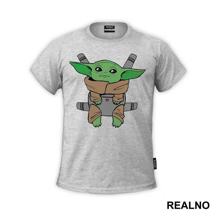 Baby Yoda In A Carrier - Yoda - Star Wars