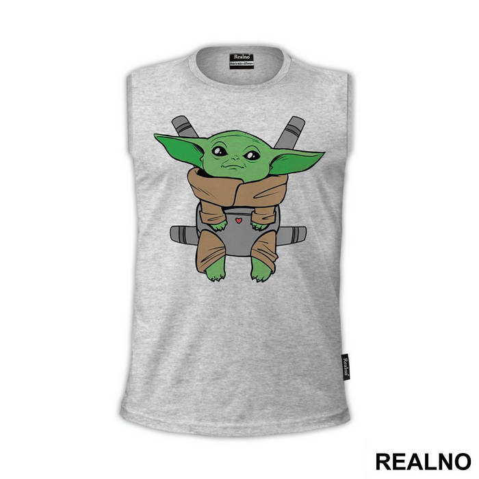 Baby Yoda In A Carrier - Yoda - Star Wars