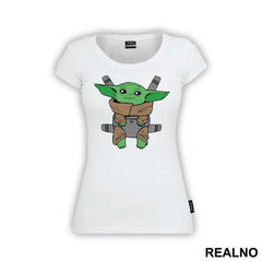 Baby Yoda In A Carrier - Yoda - Star Wars