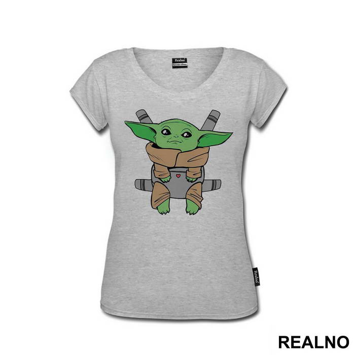 Baby Yoda In A Carrier - Yoda - Star Wars