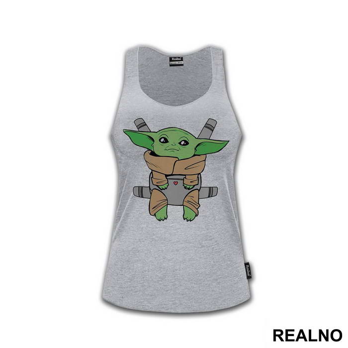 Baby Yoda In A Carrier - Yoda - Star Wars