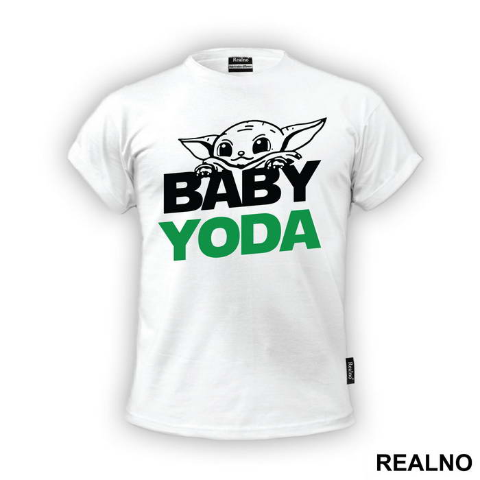 Baby Yoda Looking Over - Yoda - Star Wars
