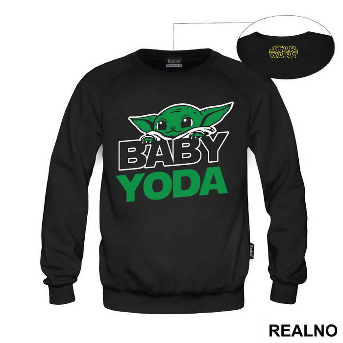 Baby Yoda Looking Over - Yoda - Star Wars