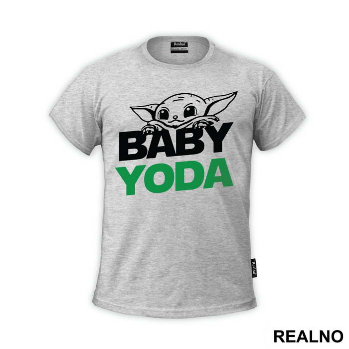 Baby Yoda Looking Over - Yoda - Star Wars