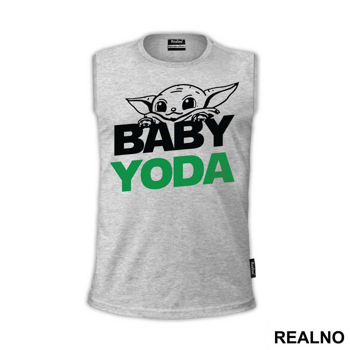 Baby Yoda Looking Over - Yoda - Star Wars