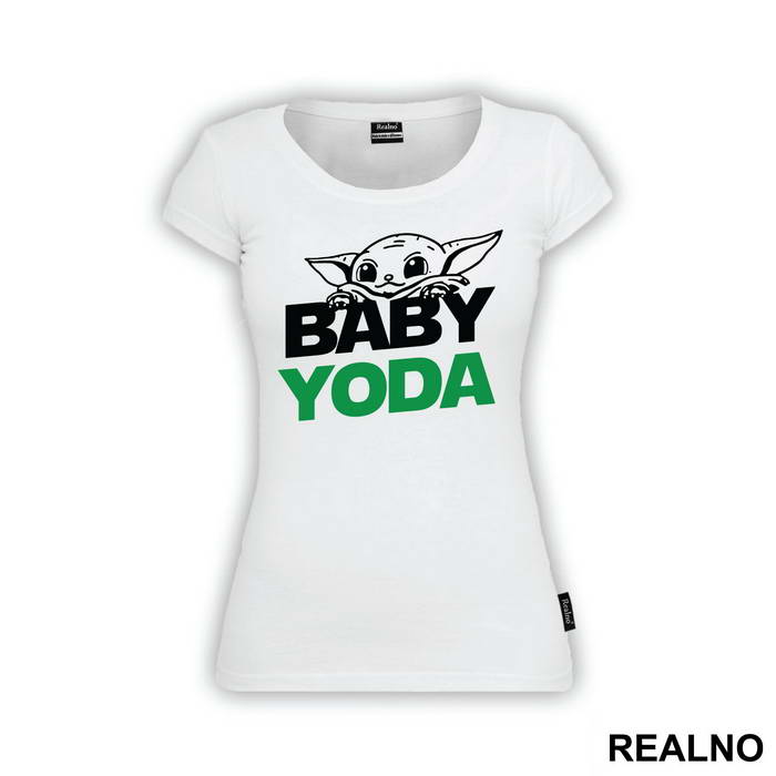 Baby Yoda Looking Over - Yoda - Star Wars