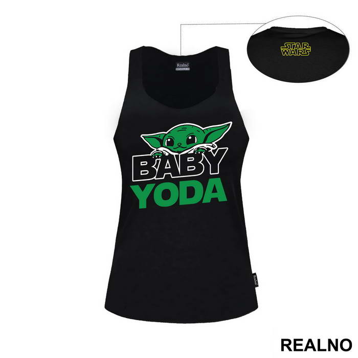 Baby Yoda Looking Over - Yoda - Star Wars