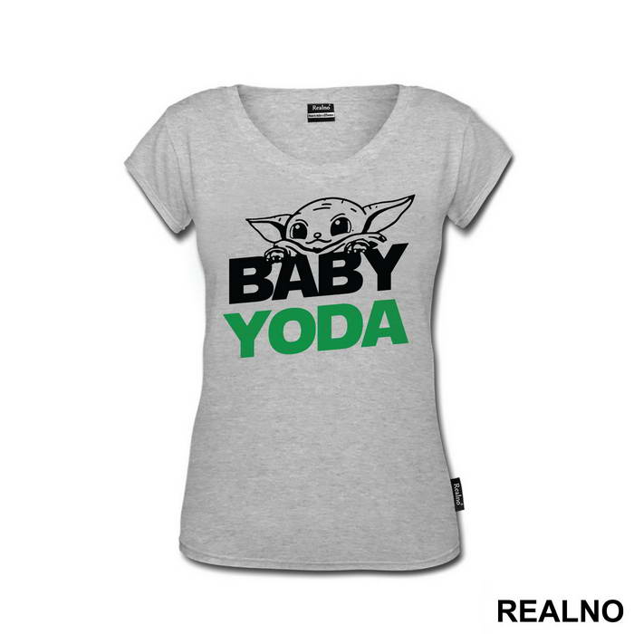 Baby Yoda Looking Over - Yoda - Star Wars