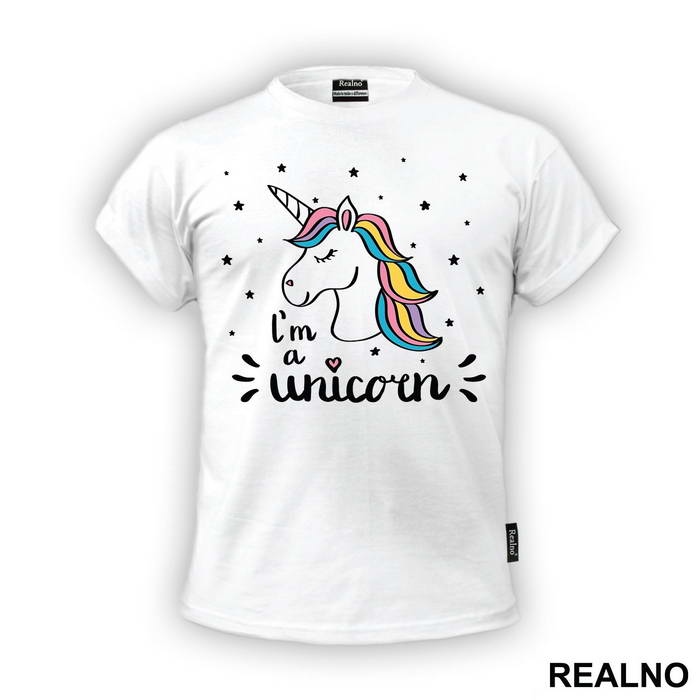 I'm A Unicorn With Stars - Jednorog - Majica