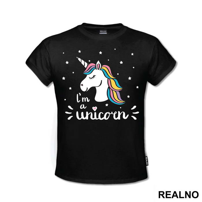 I'm A Unicorn With Stars - Jednorog - Majica