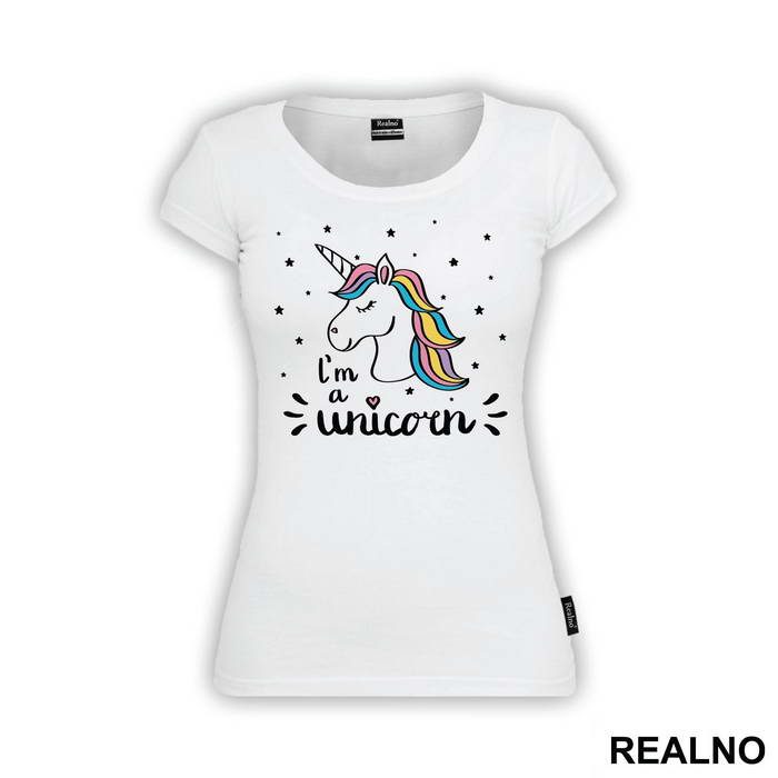 I'm A Unicorn With Stars - Jednorog - Majica
