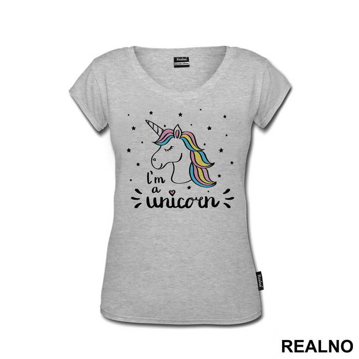I'm A Unicorn With Stars - Jednorog - Majica