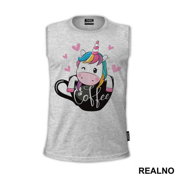 Inside A Coffee Mug - Unicorn - Jednorog - Majica