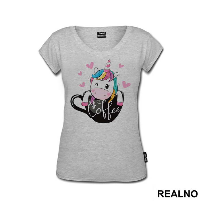 Inside A Coffee Mug - Unicorn - Jednorog - Majica