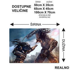 Fight - Predator - Podmetač za sto
