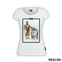 C3PO and R2D2 Dripping - Star Wars