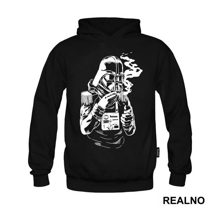 Darth Vader Smoking A Cigarette - Star Wars