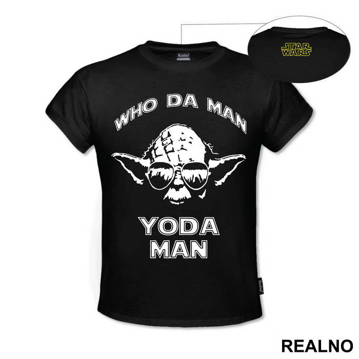Who Da Man Yoda Man Glasses - Star Wars