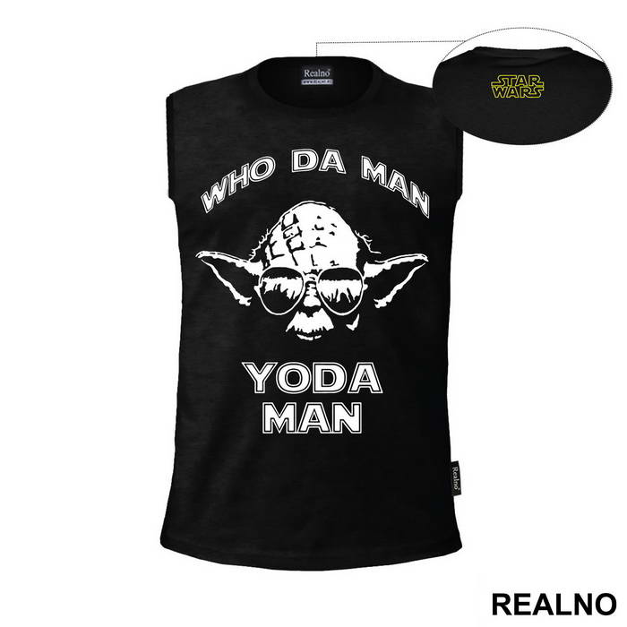 Who Da Man Yoda Man Glasses - Star Wars