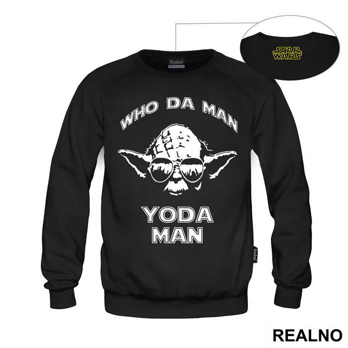 Who Da Man Yoda Man Glasses - Star Wars