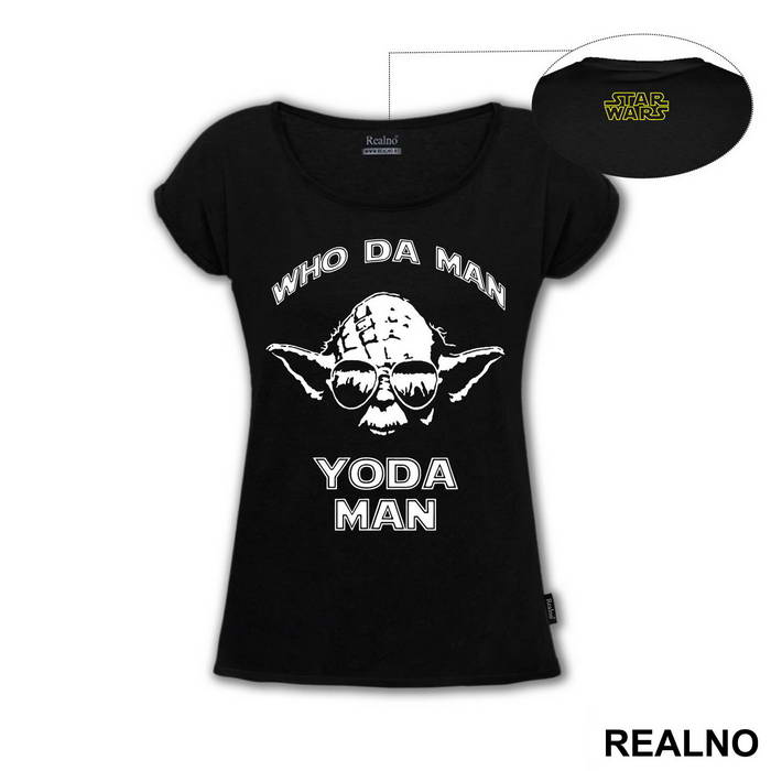 Who Da Man Yoda Man Glasses - Star Wars