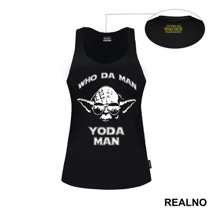 Who Da Man Yoda Man Glasses - Star Wars