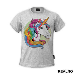 Head Portrait - Unicorn - Jednorog - Majica