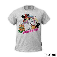 Summer Sun - Unicorn - Jednorog - Majica