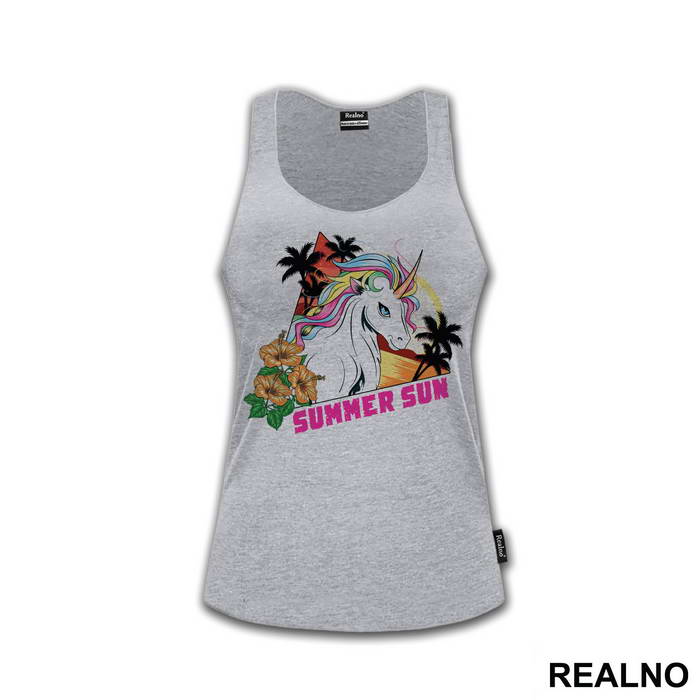 Summer Sun - Unicorn - Jednorog - Majica