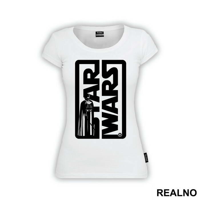 Darth Vade In Logo - Star Wars