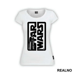 Darth Vade In Logo - Star Wars