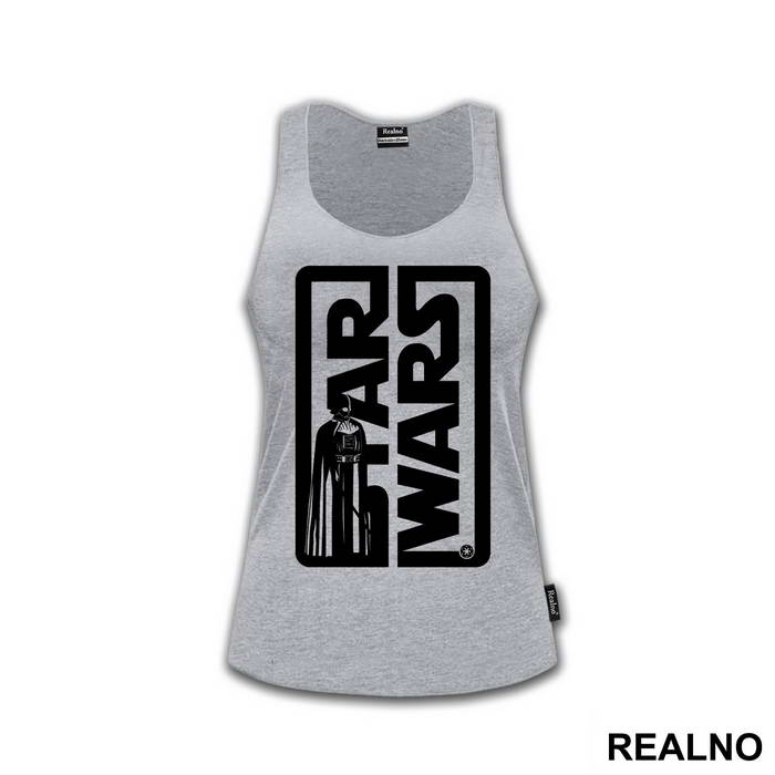Darth Vade In Logo - Star Wars