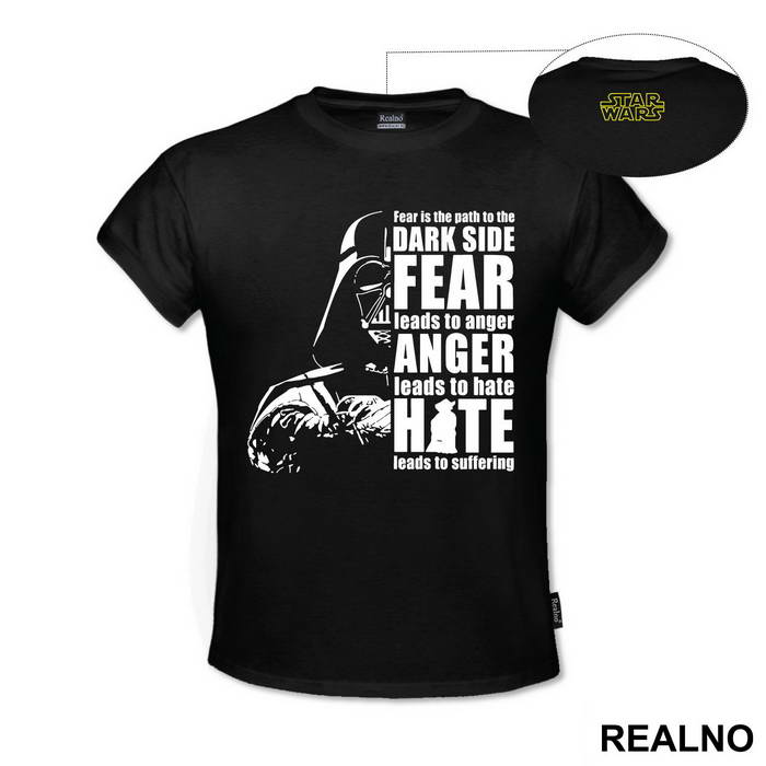 Fear Is The Path To The Dark Side - Darth Vader - Star Wars