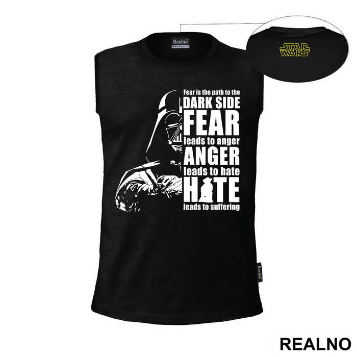 Fear Is The Path To The Dark Side - Darth Vader - Star Wars