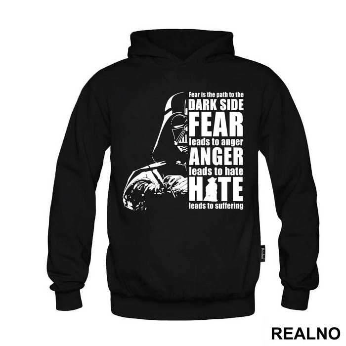 Fear Is The Path To The Dark Side - Darth Vader - Star Wars