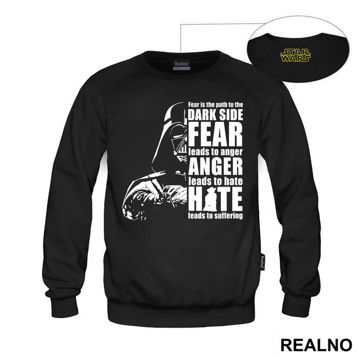 Fear Is The Path To The Dark Side - Darth Vader - Star Wars