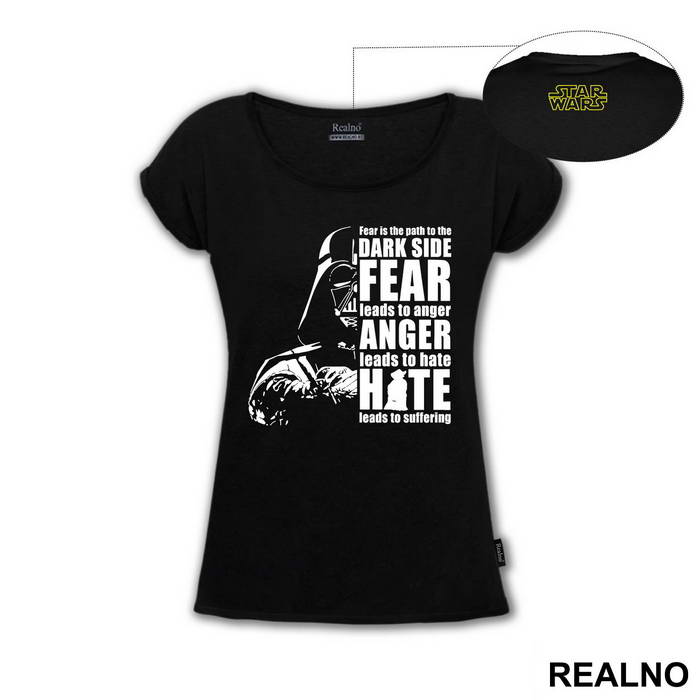 Fear Is The Path To The Dark Side - Darth Vader - Star Wars