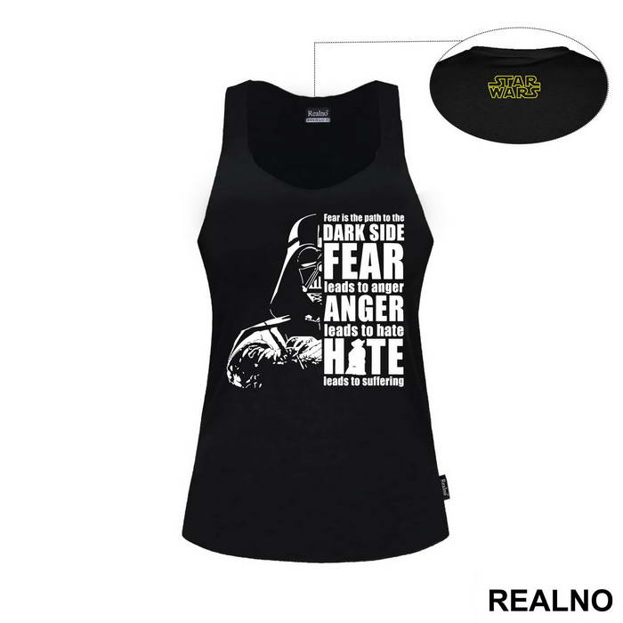 Fear Is The Path To The Dark Side - Darth Vader - Star Wars