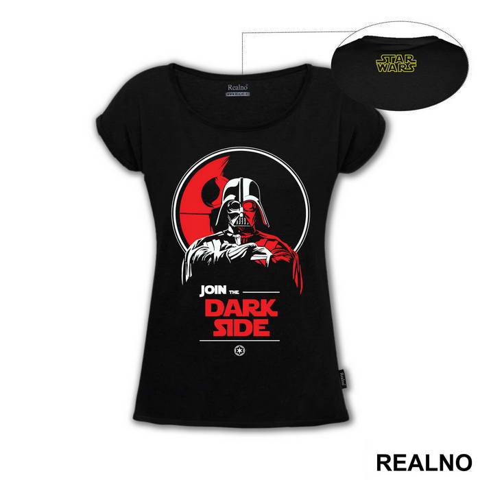Join The Dark Side Darth Vader Red Light - Star Wars
