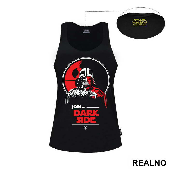 Join The Dark Side Darth Vader Red Light - Star Wars