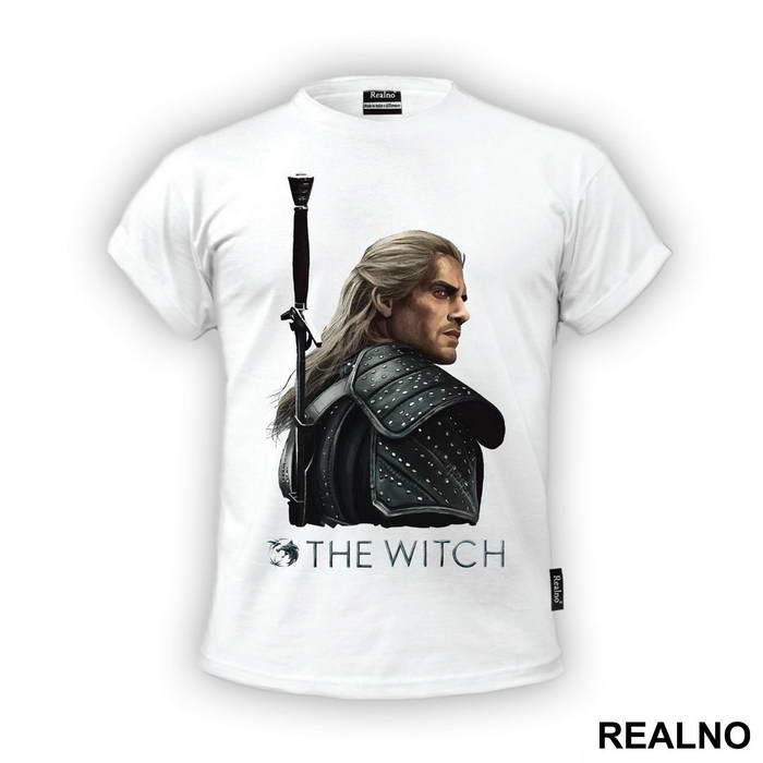 Geralt Looking Over His Shoulder - The Witcher