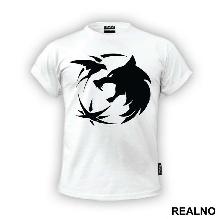 Wolf Sign With Birds - The Witcher
