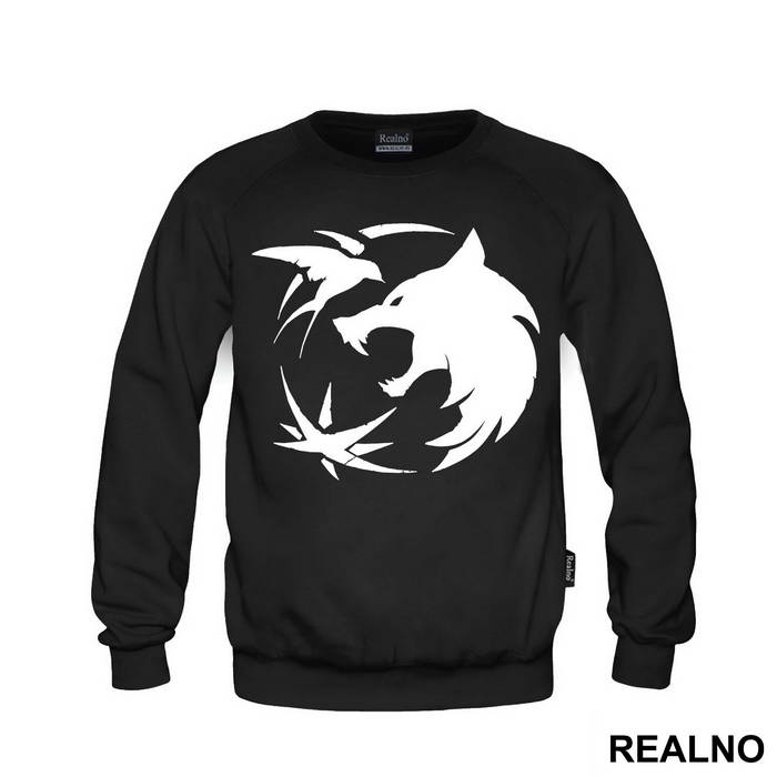 Wolf Sign With Birds - The Witcher