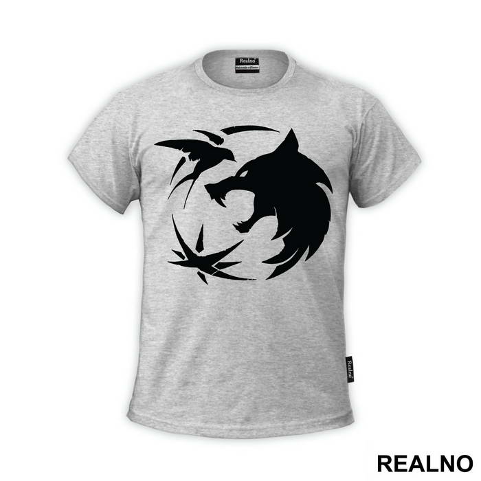 Wolf Sign With Birds - The Witcher