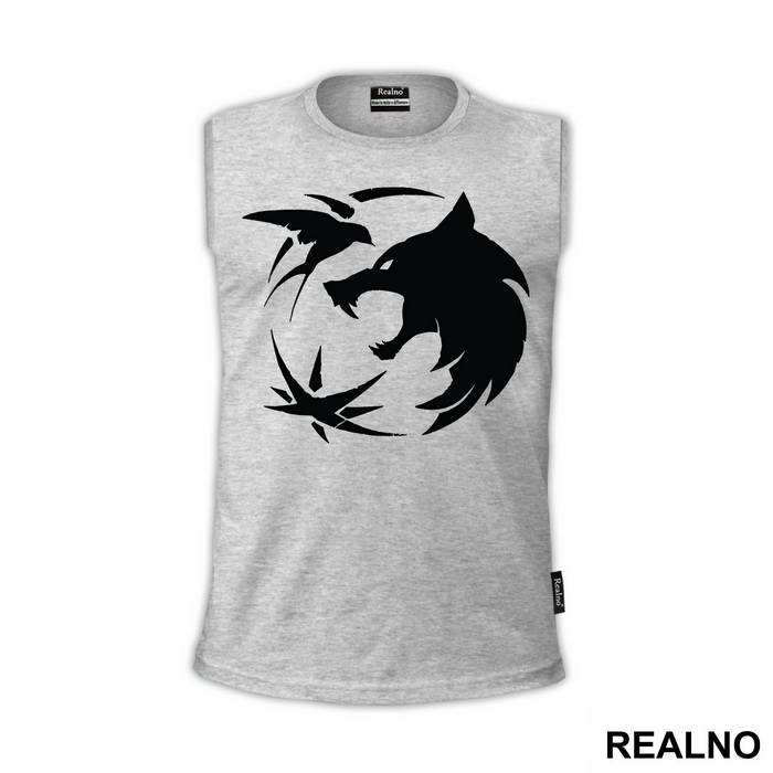 Wolf Sign With Birds - The Witcher